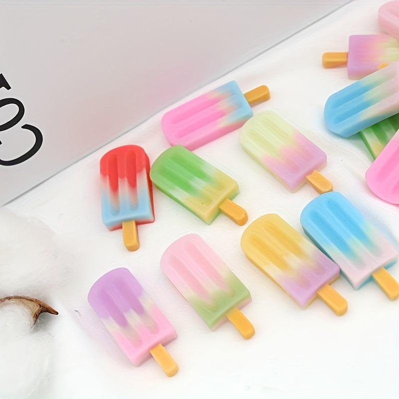 Cartoon Ice Cream Shaped Fridge Magnet, 7counts set Creative Magnetic Sticker, Decorative Refrigerator Magnet, Cute Office Kitchen Magnet, Home Decoration