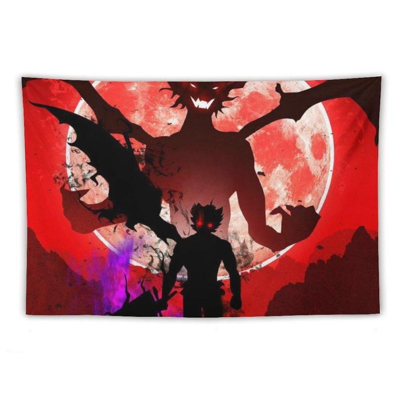 Anime Black Clover Tapestry, Home Decoration Wall Hanging, Art Accessories Suitable for Dormitory Or Living Room And Bedroom