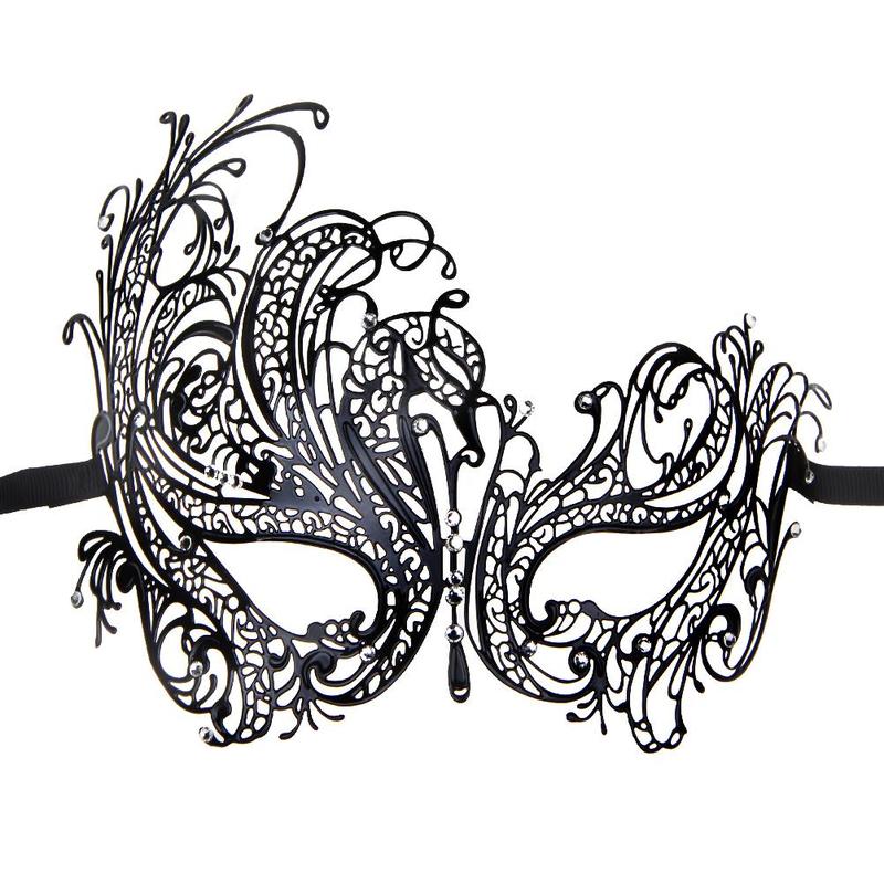 Couple Masquerade Mask Set, 1 Pair Venetian Style Party Mask, Costume Accessories, Party Props for Masquerade Cosplay Party, Gift for Mom