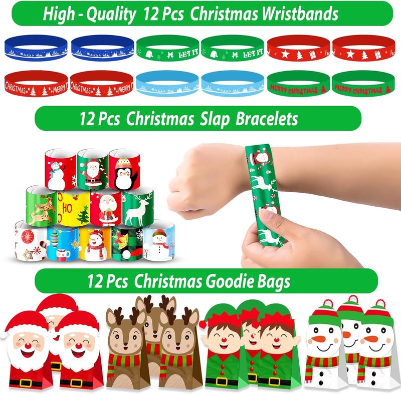 Christmas 316Pcs Christmas Party Favors for Kids, Xmas Birthday Party Supplies Decor, Christmas Goodie Bag Stuffers, Advent Calendar Pinata Fillers, Classroom Rewards Prize, Christmas Stocking Stuffers for Kids