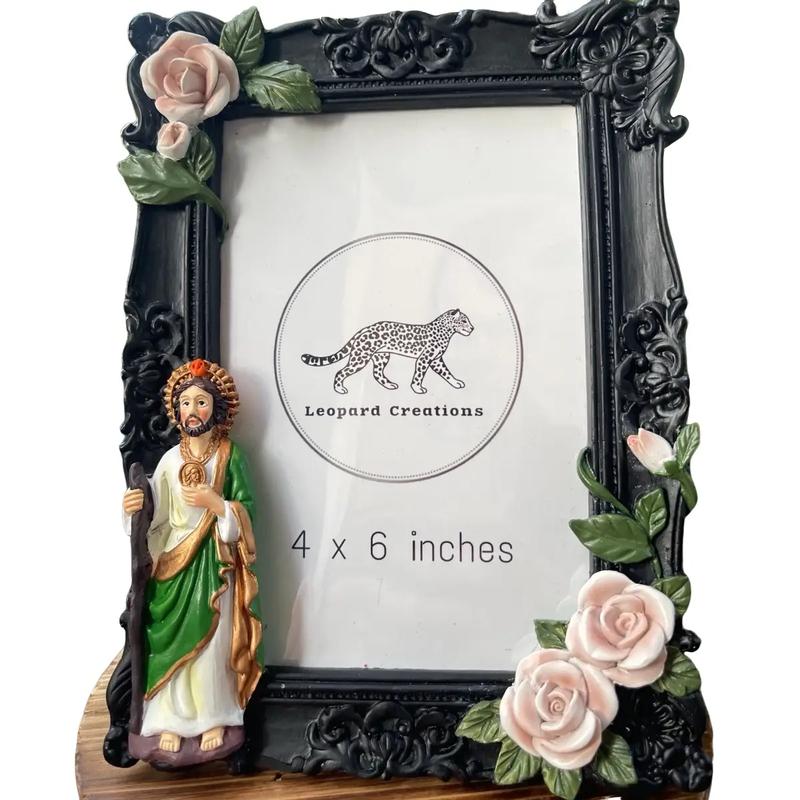 San Judas Tadeo Picture Frame - Perfect for Decorating Your Home - Photo