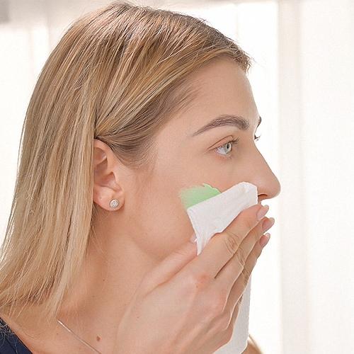 Disposable Face Towels Biodegradable Towelette Dry Facial Wipes Household