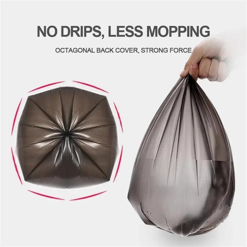 100pcs roll Household Disposable Garbage Bag, Kitchen Accessories Durable Plastic Trash Bags, Tear Resistance Cleaning Bag for Office Home Bedroom Garden Waste Bin