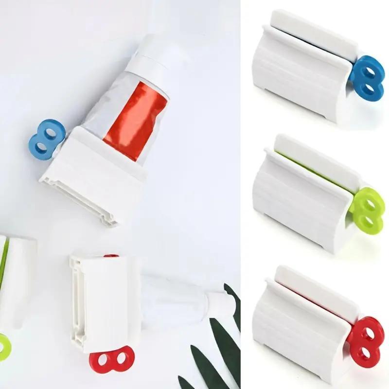 Toothpaste Dispenser, 3pcs set Creative Toothbrush Holder, Bathroom Organizer For Toothpaste