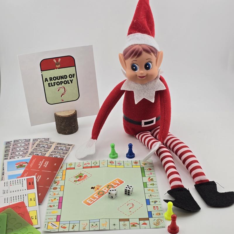 Elf Kit 2024 Christmas Activities 12 & 24 Day Antics Props Ideas Magical Set Decor Decoration elfs