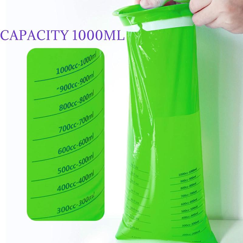 1000ml Disposable Vomit Bags, 24pcs set Mixed Color Portable Leak Resistant Barf Bag for Traveling Pregnant Woman, Emesis Bag