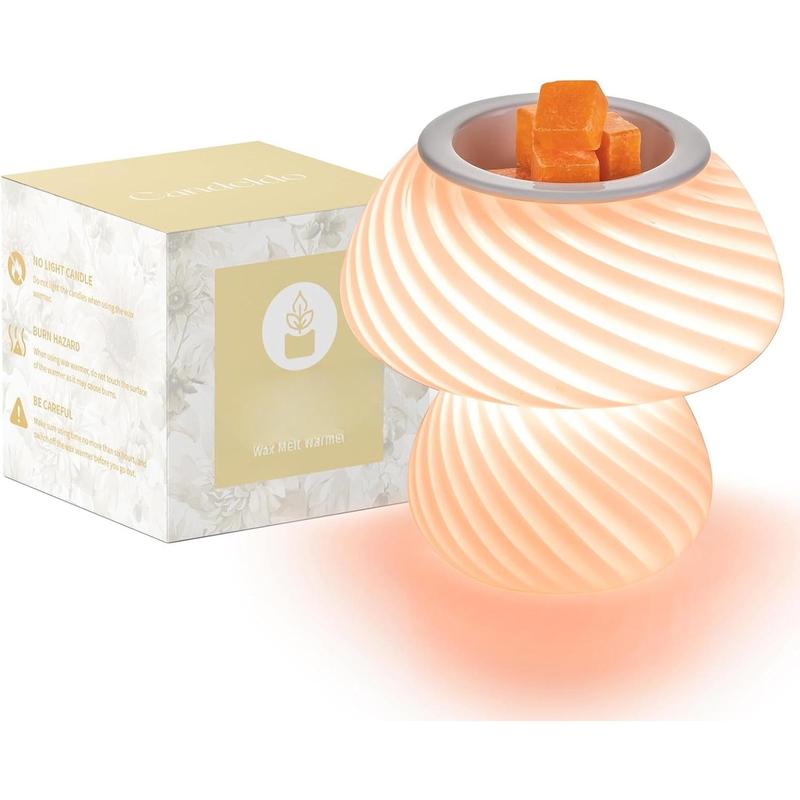 Mushroom Wax Melt Warmer: Scentsy Wax Melter for Scented Wax Cute Electric Wax Burner  Candle Warmer Home Decor Birthday Gift for Women