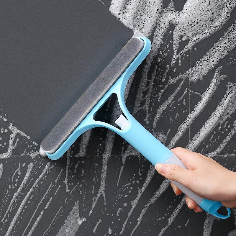 3 in 1 Window Cleaning Scraper, Window Squeegee, Easy To Clean Glass Scraper with Spray Bottle, Multi-function Window Cleaning Tool, Fall Decor