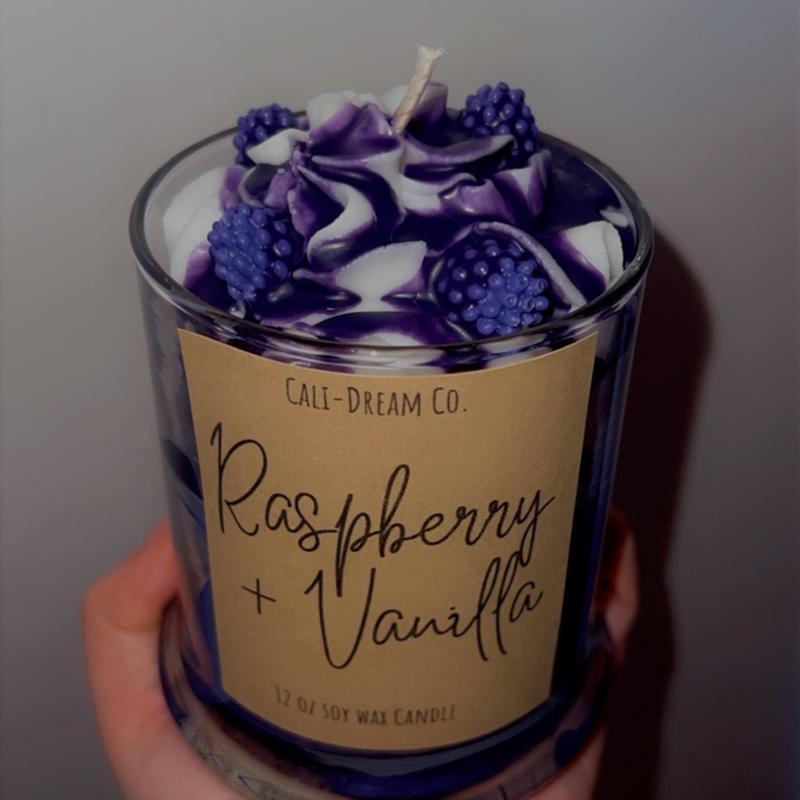 Black Raspberry + Vanilla candle