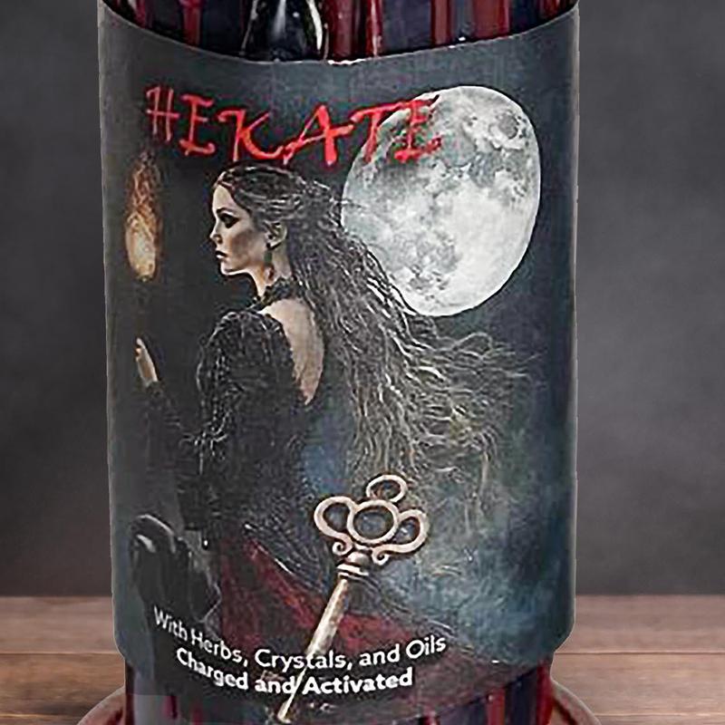 Hekate Candle - Deity Candle - Witchcraft Candle - Spiritual Offering Goddess of Witches Decoration Ornaments Light Pack