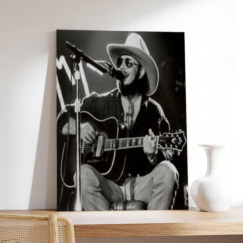 Hank W. JR Art POSTER - Captivating Graphic Pattern for Home Decor - Unframed or Framed Options Available vintage  poster