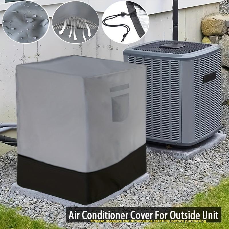 Outdoor Air Conditioner Cover, 1 Count Durable & Protective Outdoor Air Conditioner Cover, Household Textiles for Outdoor Terrace Furniture