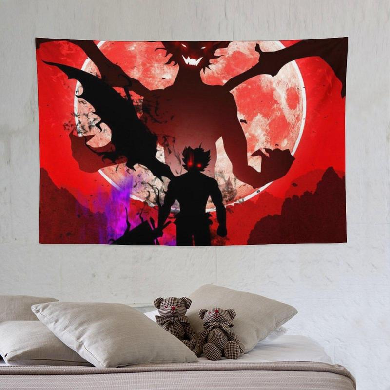 Anime Black Clover Tapestry, Home Decoration Wall Hanging, Art Accessories Suitable for Dormitory Or Living Room And Bedroom