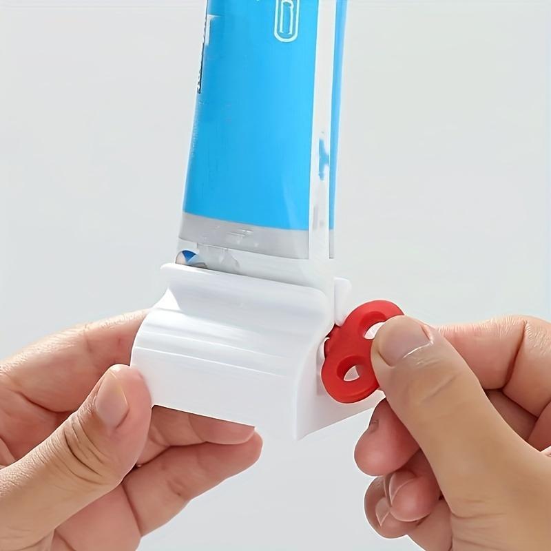 Manual Toothpaste Dispenser, 3 Counts Portable Toothpaste Squeezer, Cute Toothpaste Dispenser Supplies, Bathroom Gadgets