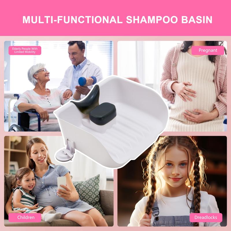 Antlu Portable Shampoo Basin, Bath or Sink Portable Shampoo Basin Home Portable Shampoo Basin Mobile Shampoo Basin