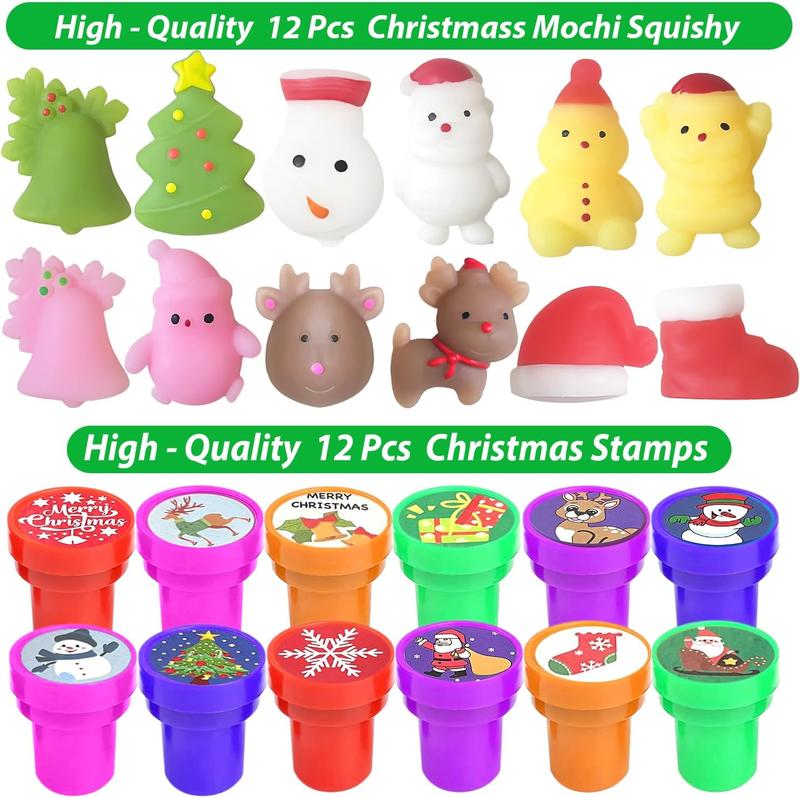 Christmas 316Pcs Christmas Party Favors for Kids, Xmas Birthday Party Supplies Decor, Christmas Goodie Bag Stuffers, Advent Calendar Pinata Fillers, Classroom Rewards Prize, Christmas Stocking Stuffers for Kids