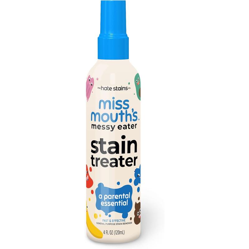 Miss Mouth'S Messy Eater Stain Treater Spray - 4Oz Stain Remover - Newborn & Baby Essentials - No Dry Cleaning Food, Grease, Coffee off Laundry, Underwear, Fabric The Hate Stains Co