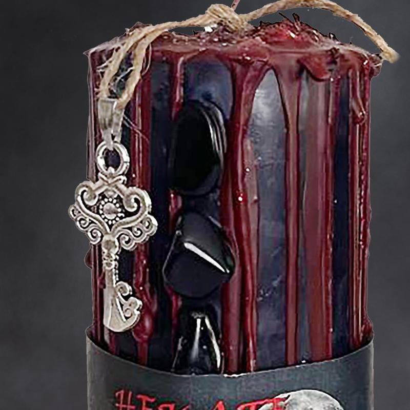 Hekate Candle - Deity Candle - Witchcraft Candle - Spiritual Offering Goddess of Witches Decoration Ornaments Light Pack