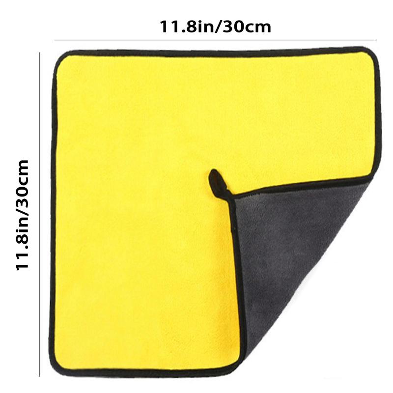 Microfiber Cleaning Cloth, 4 8 Counts Soft Reusable Cleaning Cloth, Double-sided Absorbent Cleaning Cloth for Home Kitchen Office Bathroom Car