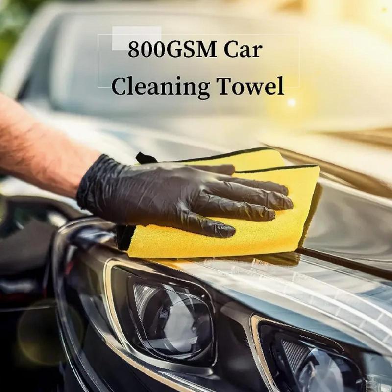 Microfiber Cleaning Cloth, 4 8 Counts Soft Reusable Cleaning Cloth, Double-sided Absorbent Cleaning Cloth for Home Kitchen Office Bathroom Car