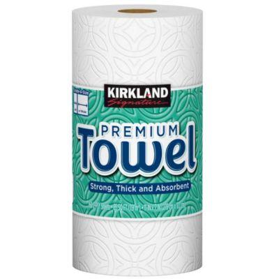 Kirkland Signature Paper Towels, 2-Ply, 160 Sheets, 12 Individually Wrapped Rolls, New