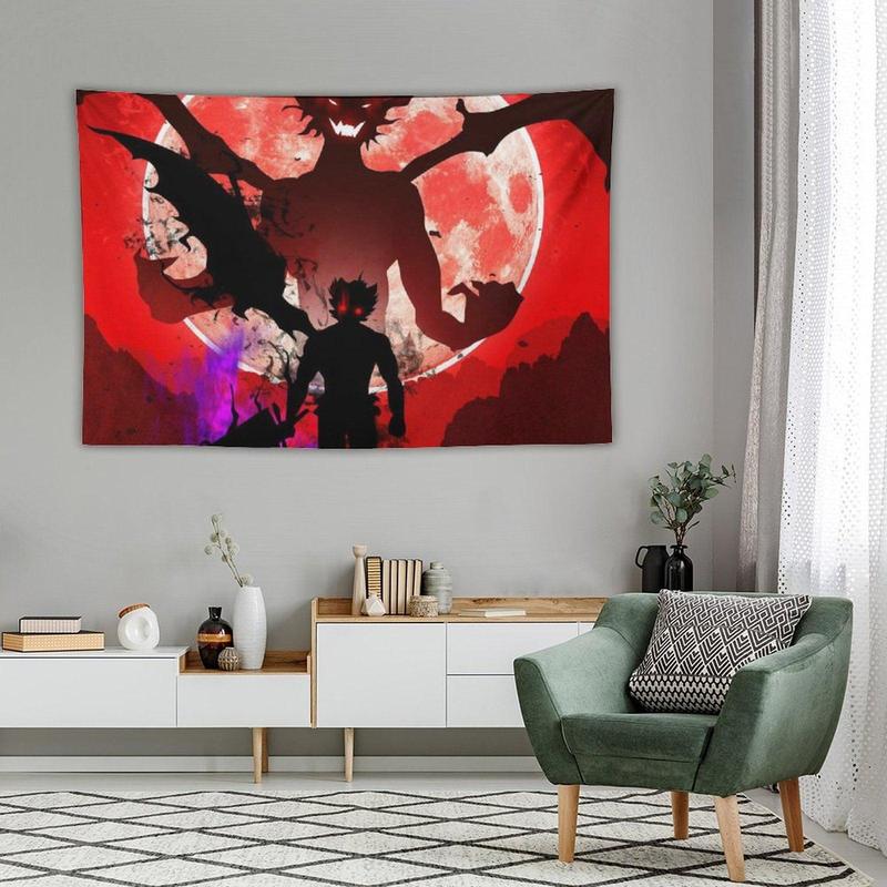 Anime Black Clover Tapestry, Home Decoration Wall Hanging, Art Accessories Suitable for Dormitory Or Living Room And Bedroom