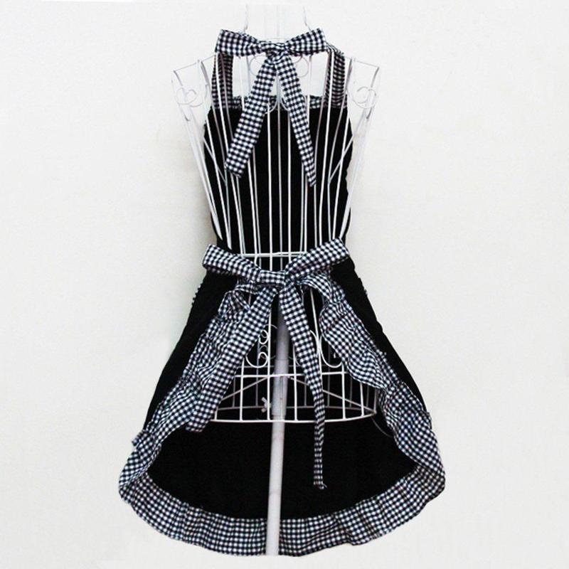 Cute Bowknot Decor Apron with Pocket, 1 Count Creative Adjustable Apron, Kitchen Cooking Apron, Household Apron for Women & Men