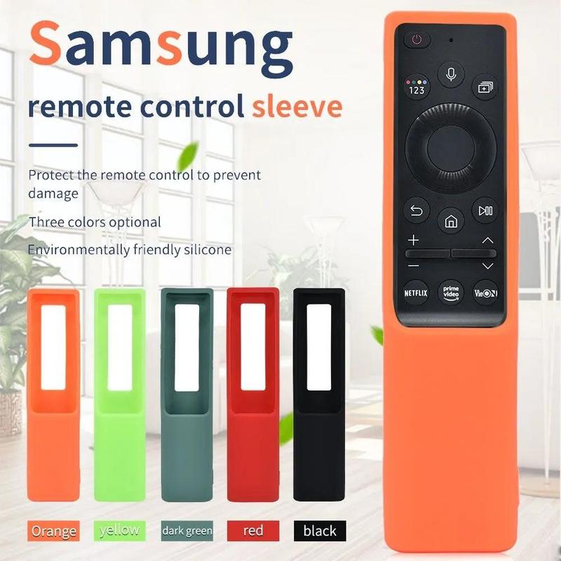 Remote Control Case, 1 Count Anti-drop Remote Control Dust Cover, Dustproof Cover for Samsung Remote Control