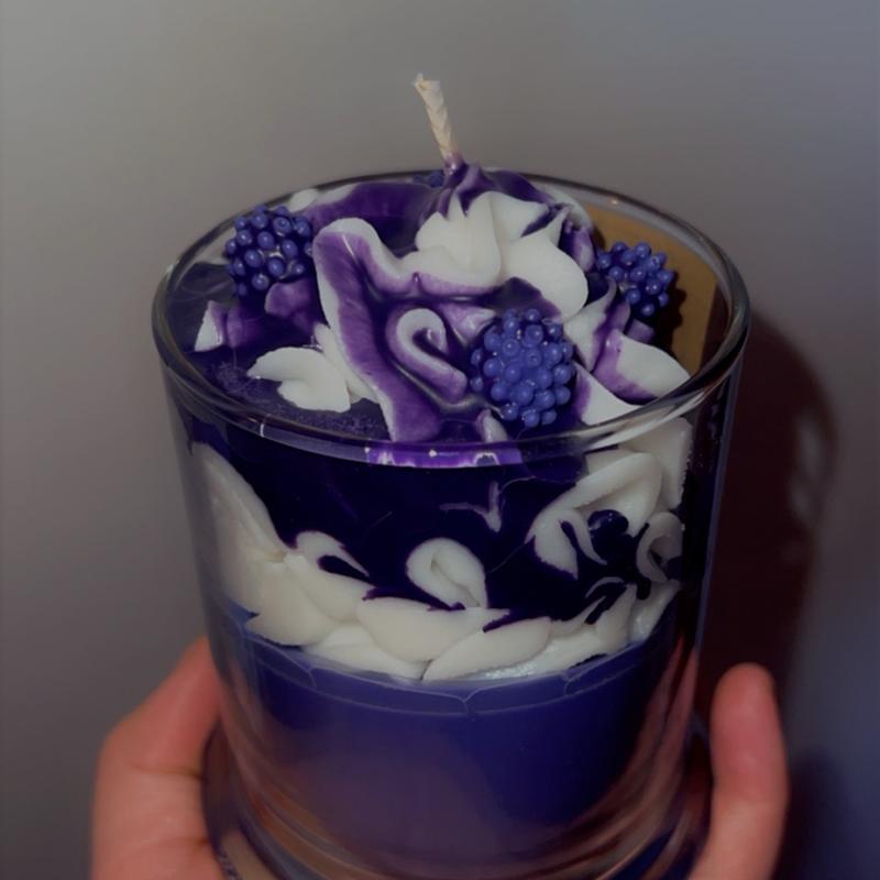 Black Raspberry + Vanilla candle