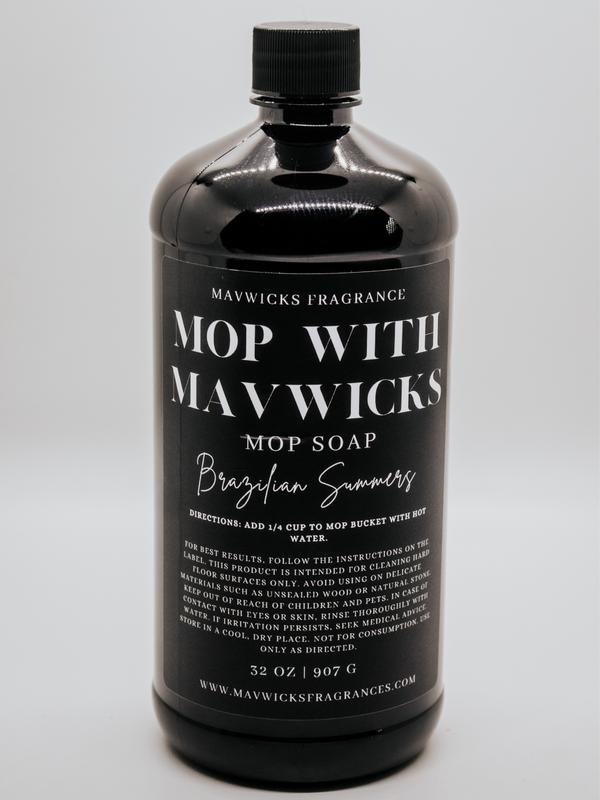 Mop With Mavwicks Mop Soap - Luxury Scented Floor Cleaner