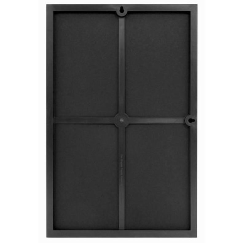 12X18 Front Loading Wall Picture Frame, Black Decor Photo Plastic Rectangle