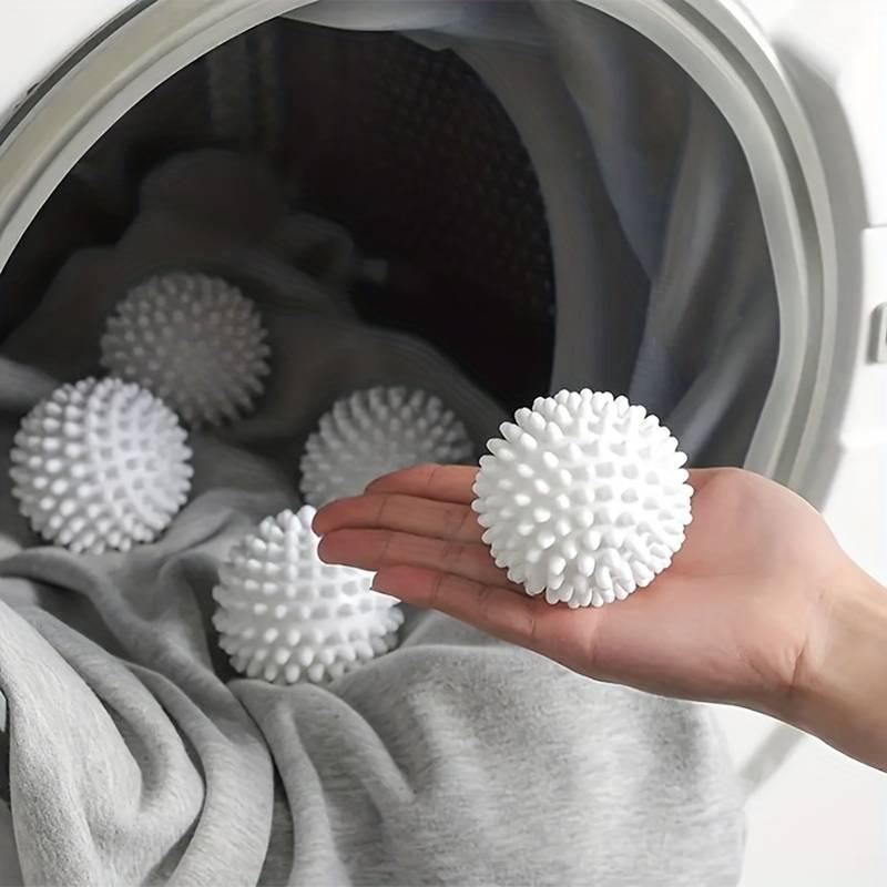 2pcs Reusable Resin Laundry Ball, Creative Clothes Drying Softener Balls, Professional Cleaning Tools For Laundry Cleaning