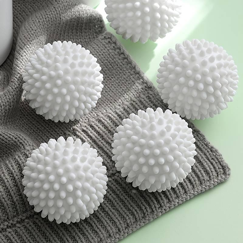 2pcs Reusable Resin Laundry Ball, Creative Clothes Drying Softener Balls, Professional Cleaning Tools For Laundry Cleaning