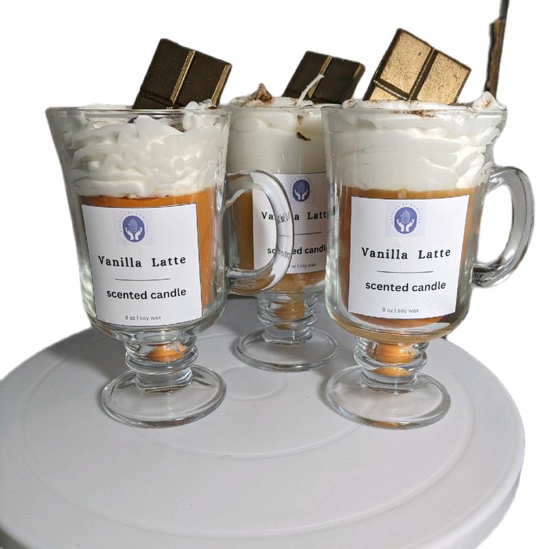 Vanilla Latte Scented Candle