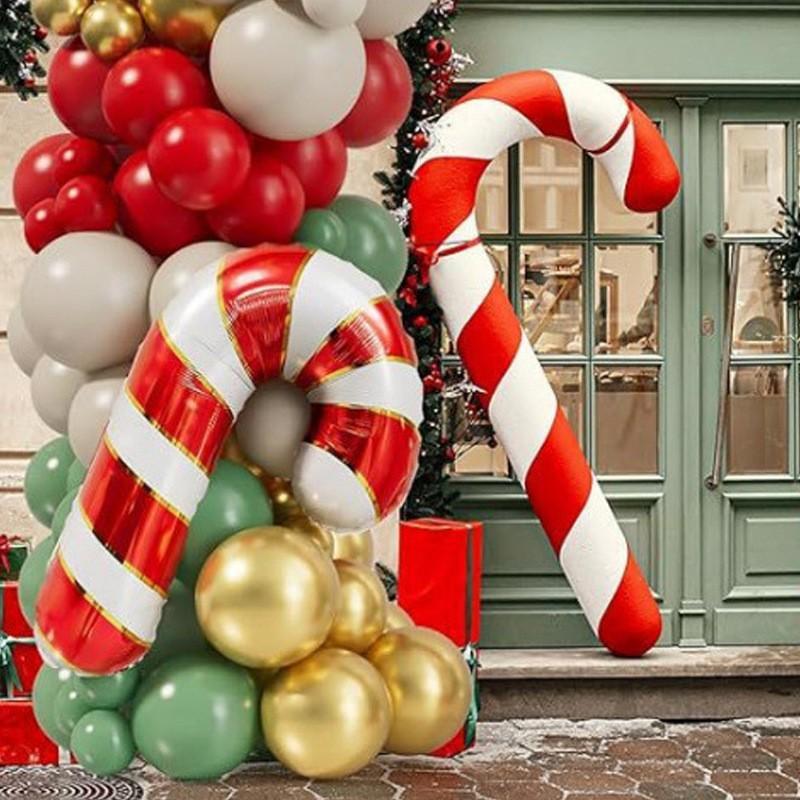 Balloon Arch Kit, 1 Set Exquisite Christmas Themed Mixed Color Balloon Set, Balloon Garland Arch Kit for Birthday Wedding Baby Shower Christmas Decoration