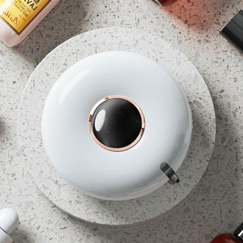 Automatic Foam Soap Dispenser, LED Display Touchless Soap Dispenser, USB Rechargeable Soap Dispenser for Home, Travel & Camping
