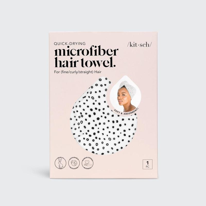 Microfiber Hair Towel - Micro Dot