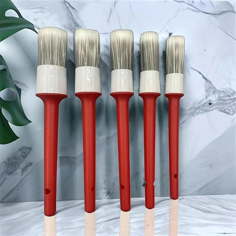 Car Detail Cleaning Brush Set, Car Cleaning Brush Set for Car Interior & Exterior, Car Wash Accessories, Professional Car Detail Brush