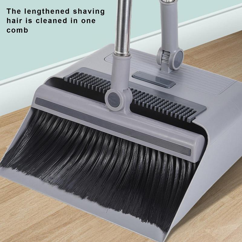 Multifunctional Floor Brush Set (1 Set), Household Floor Cleaning Broom & Brush & Dustpan, Floor Cleaning Tool for Home