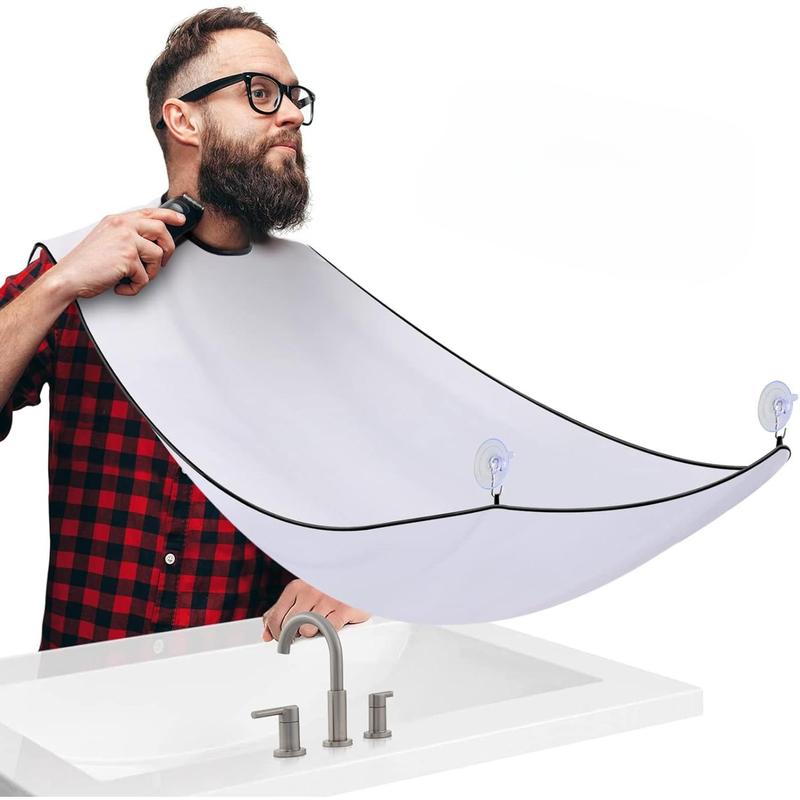 Men's Non-Stick Material Beard Apron, for Styling and Trimming, One Size Fits Everyone