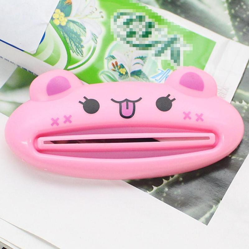 Random Color Cartoon Animal Design Toothpaste Squeezer, 2 Counts Cute Waterproof Toothpaste Squeezer, Toothpaste Dispenser for Bathroom