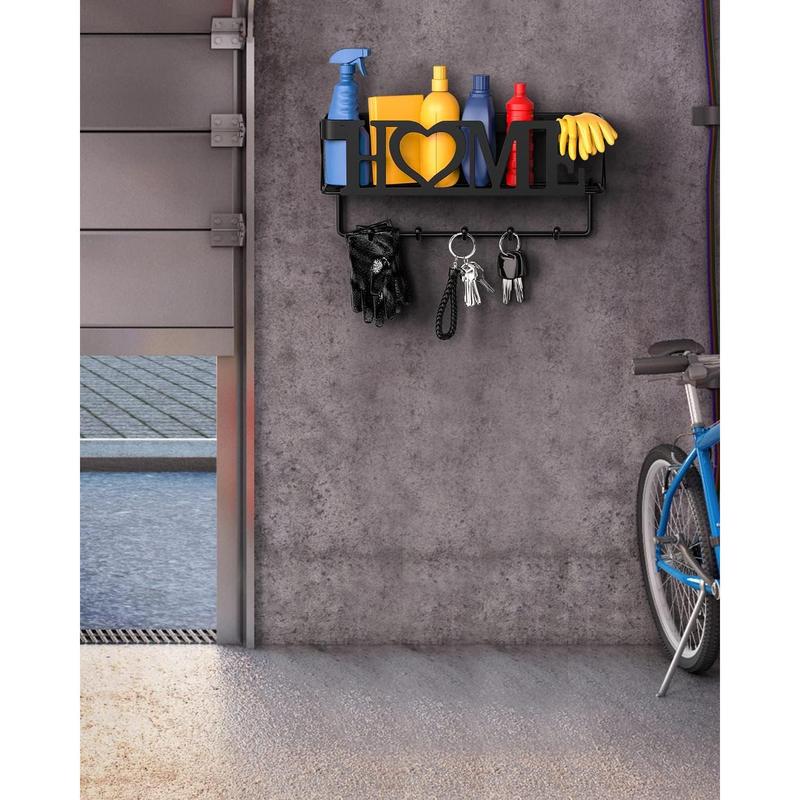 Key Holder for Wall - Key Rack with 5 Key Hooks, 11.02