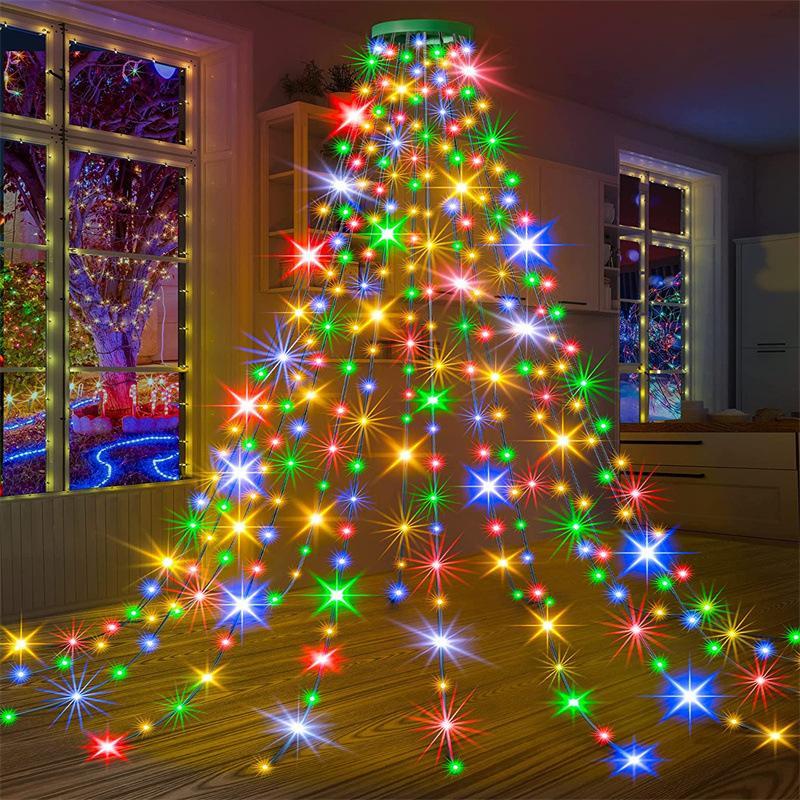 USB Powered LED Light, 8-Modes LED String Light for Christmas Tree, Indoor Decorative Light Suitable for Home Party Wedding