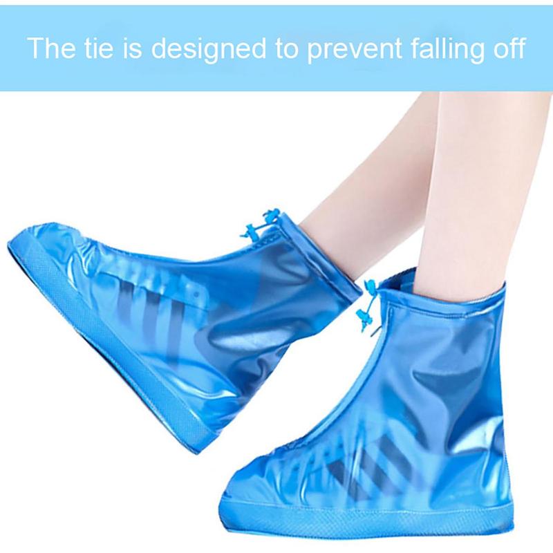 Waterproof Shoe Cover, 1 Count Outdoor Clear Rain Boots, Home Essentials Anti-slip Shoes Protector, Summer Gift, Home Accessories