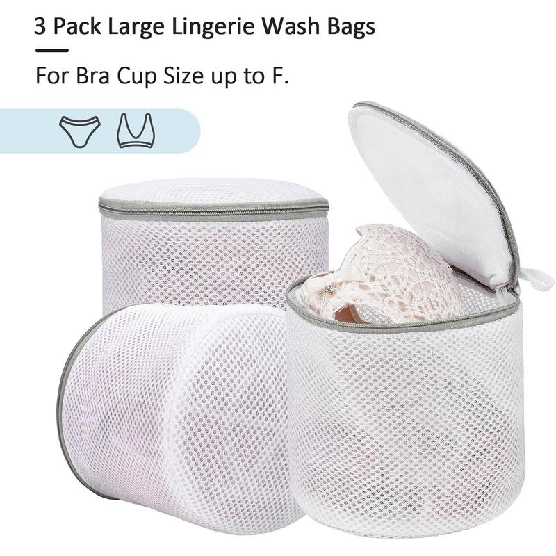 Laundry Mesh Bag Bra Wash Bag for Lingerie, Underwear, Delicates