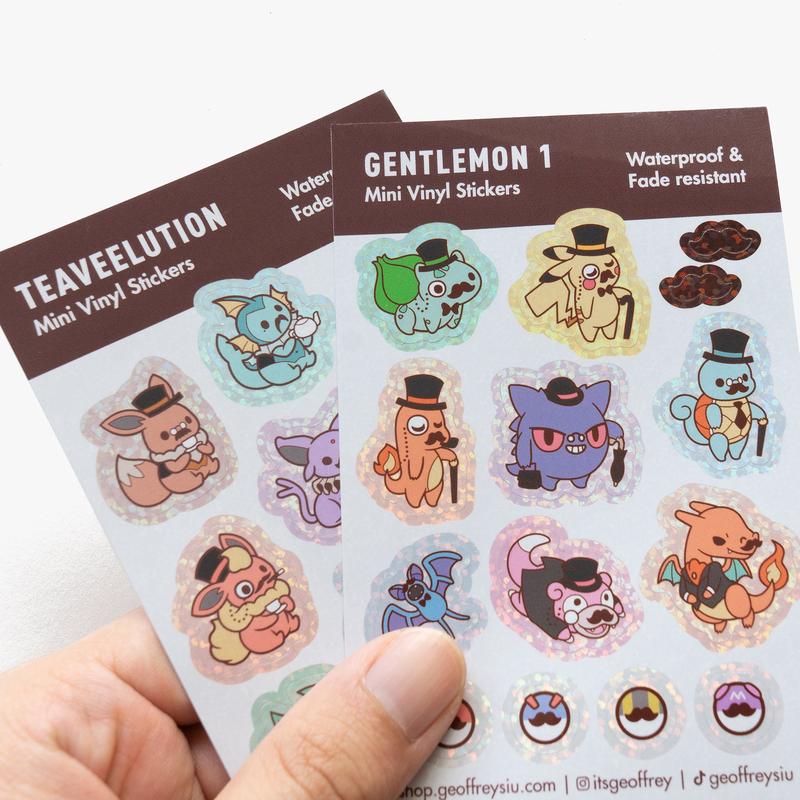 Teaveelution Mini Vinyl Sticker Sheet