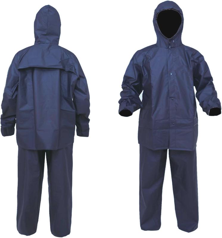 Men's Rain Suit, Waterproof, Breathable, Dependable Wet Weather Protection