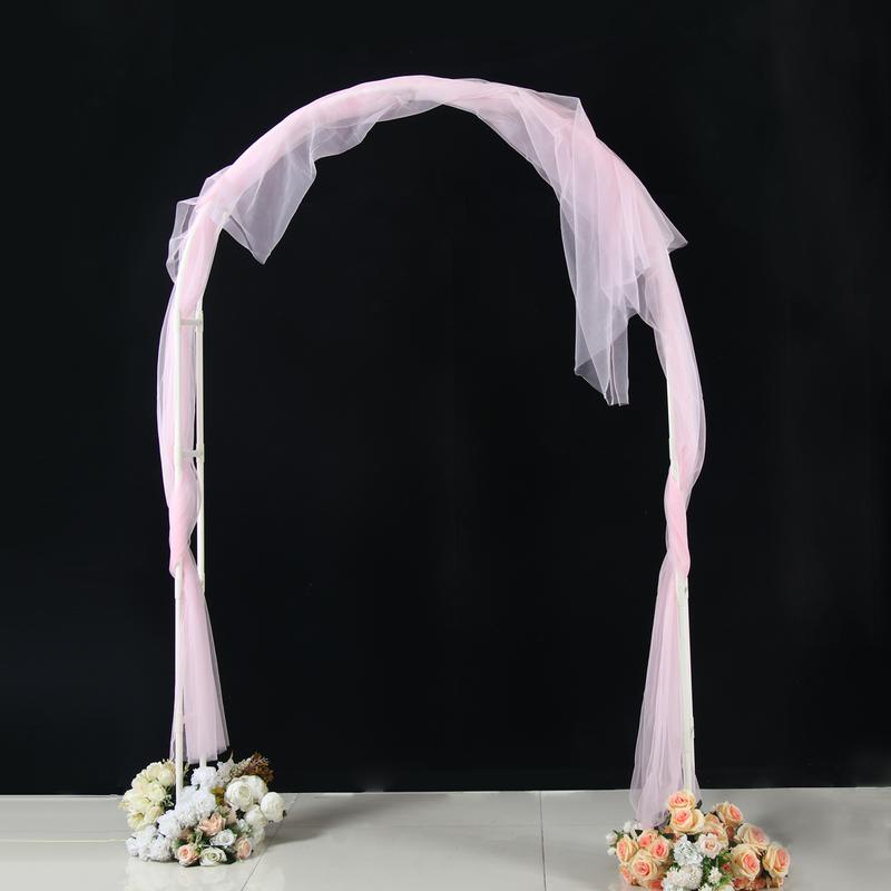 Wedding Arch Flower Frame Stand,220cm Balloon Arch Support Wedding Party Supplies,Outdoor Lawn Decor Baby Shower Birthday Backdrop Decoration balloon arch