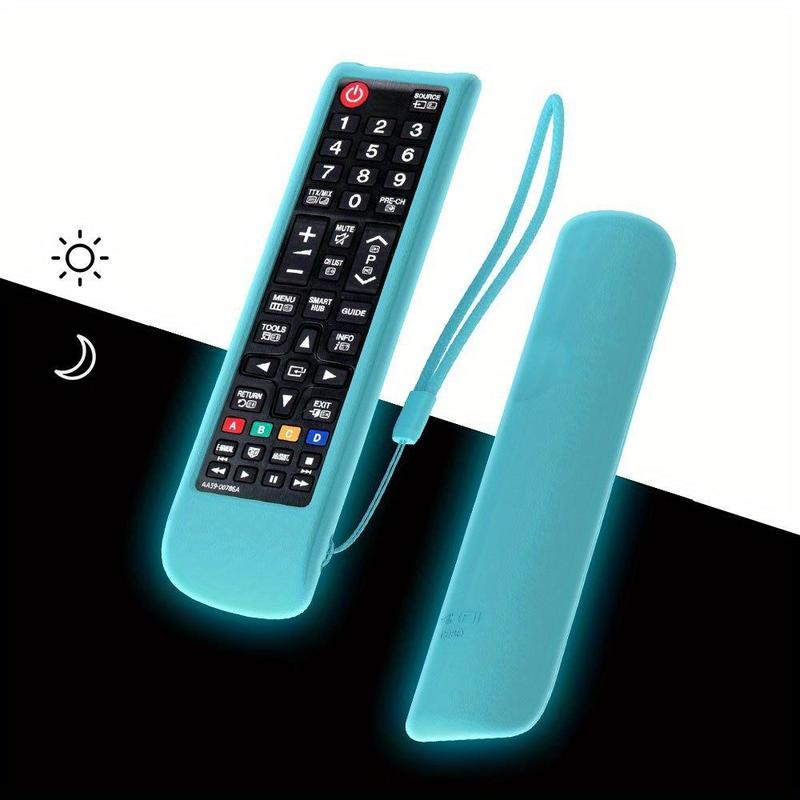 Waterproof Silicone Remote Control Case, 1 Count Shockproof Bumper Cover with Enhanced Grip, Dustproof Remote Control Cover for Home Office Dormitory Living Room