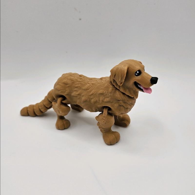 3D Printed Dog Figurines - Perfect for Home Decor and Gift Giving